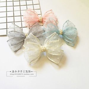 纯手工制作发夹