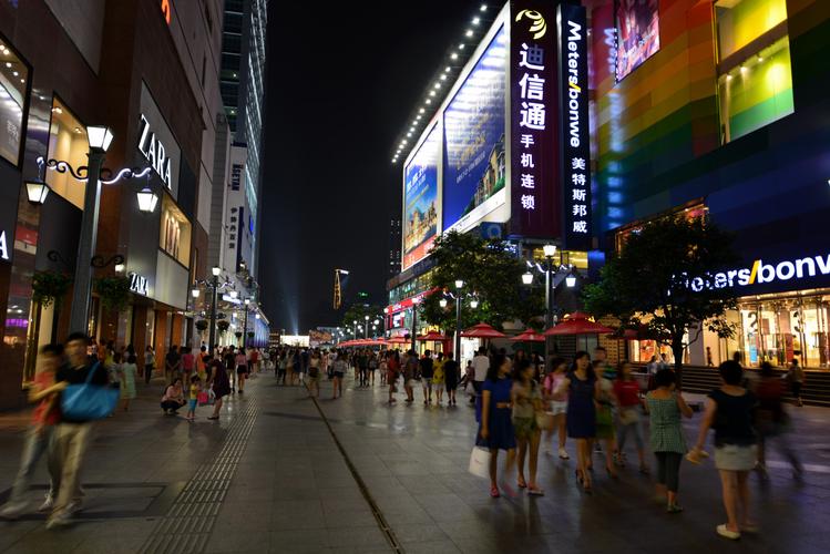 成都春熙路夜景(3)