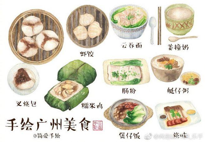 纸上的美食# #舌尖上的中国# 一个吃货笔下的手绘美食图,唯有美食与