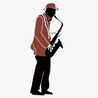 黑色萨克斯头像_微信头像图片大全