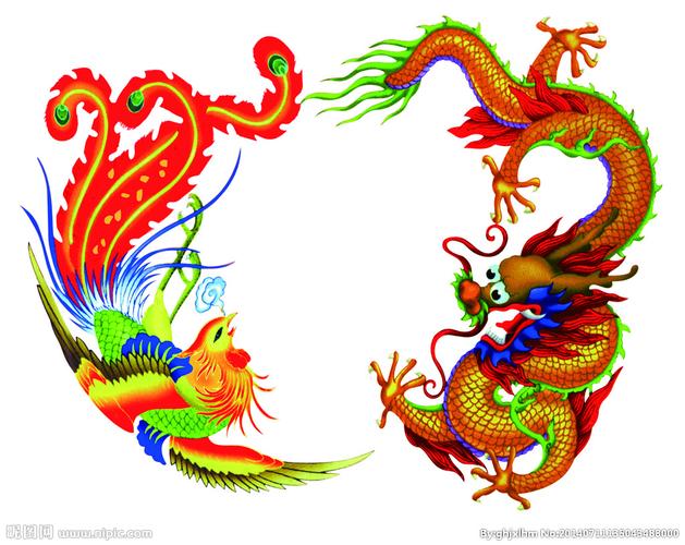 龙凤吉祥设计图__传统文化_文化艺术_设计图库_昵图网
