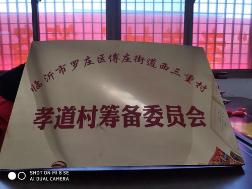 西三重村成立孝道村筹备委员会～揭牌授牌仪式