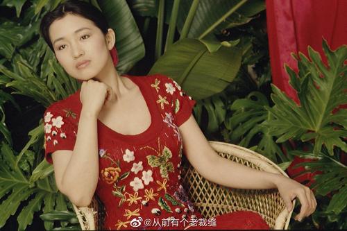 找到了巩俐这组高清图,太美了