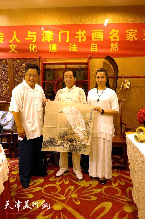 全真吕祖蓬莱十六代传人与津门书画名家笔会举行