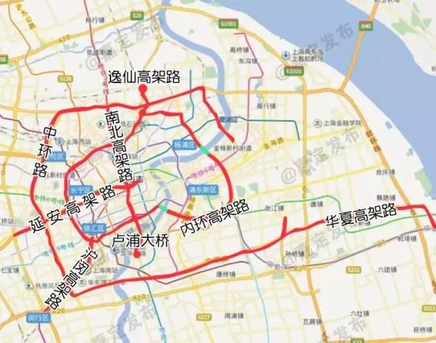 明起,上海市外牌车辆高架通行时间调整