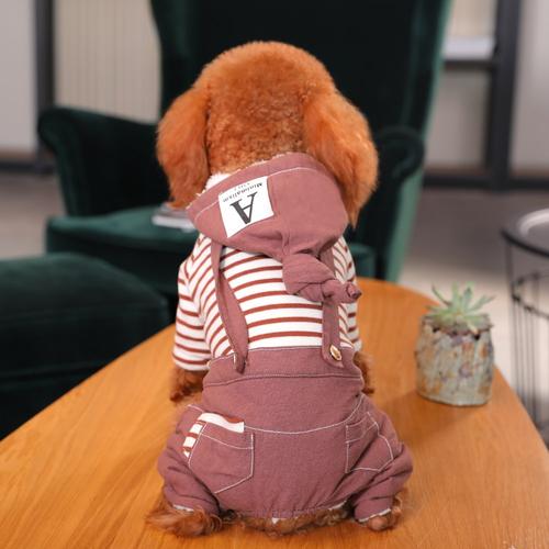 狗狗衣服拉布拉多幼犬冬_宠物狗狗帽拉布拉多装比熊泰迪背带中小型