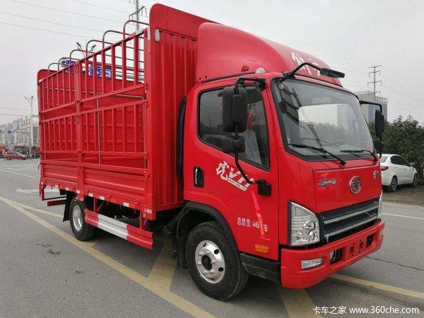 一汽解放虎v轻卡始于品牌和质量获得客户信赖再提一台