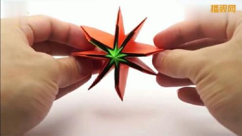 折纸大全 立体南瓜的折法