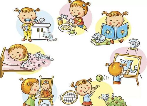 为孩子制定合理的作息时间表.