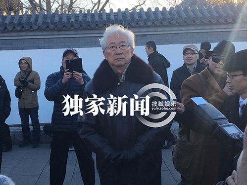 陈铎胡松华现身阎肃追悼会 表情肃穆风中伫立