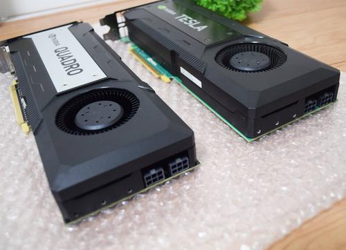 【特别セット】 nvidia quadro k6000 12gb x1枚& tesla k20 5gb x1枚