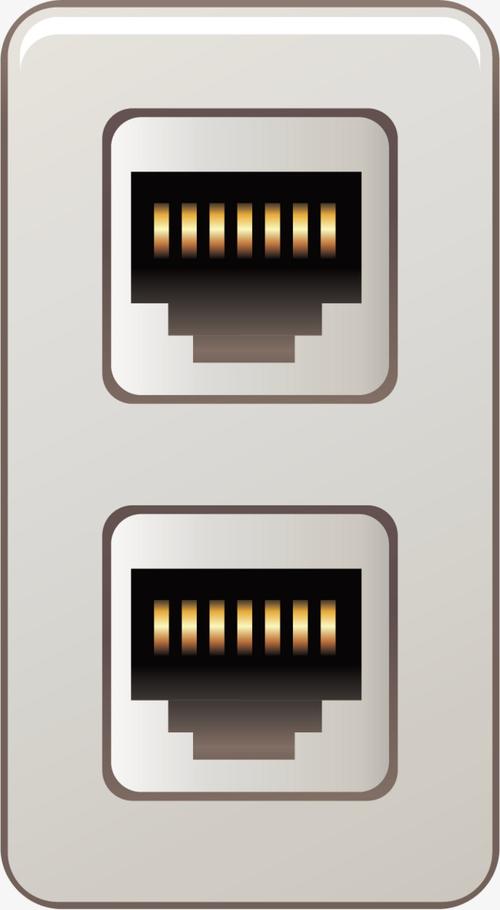 usb插头png矢量素材