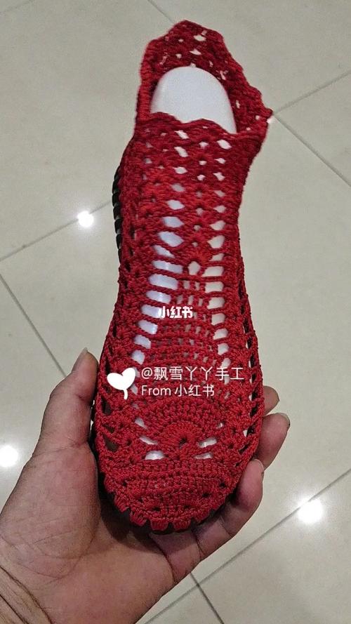 美人鱼钩鞋_鞋子_兴趣爱好_手工