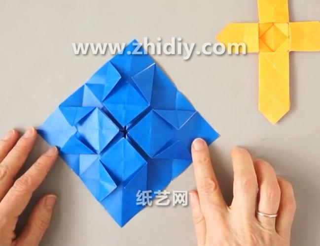 折纸十字架手工制作教程