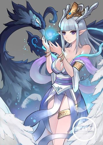 龙吉公主##日韩##角色原画#云图动漫.