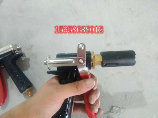 黑猫高压洗车水枪清洗机喷枪280/55型家用专用全铜洗车用品套装送