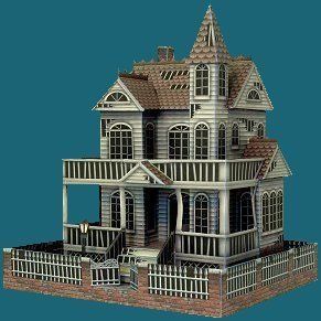 房子模型图片 别墅