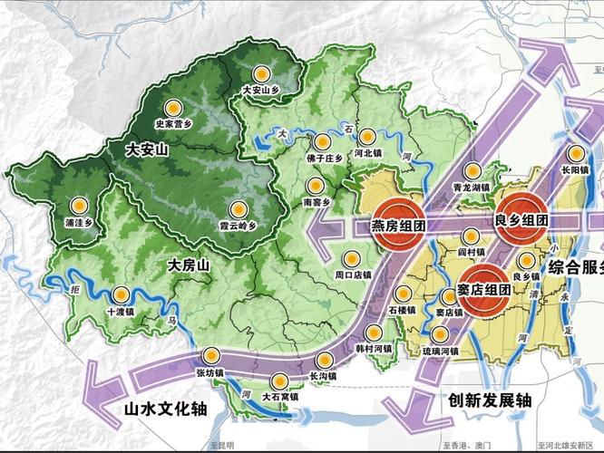 未来房山蓝图徐展:"两山四水,三区三轴,三团多点"