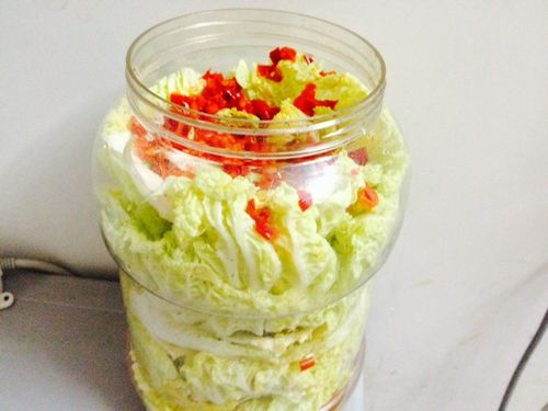 剁椒泡大白菜的做法