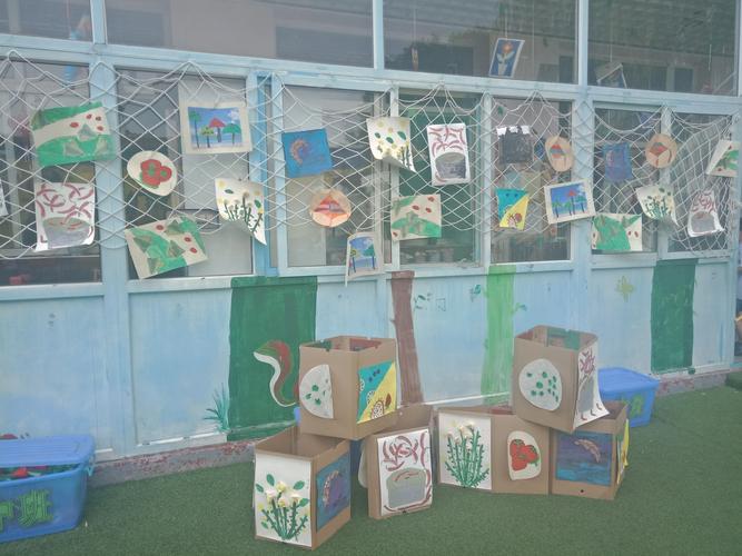 小梵高之路 —— 北寨幼儿园创意美术画展掠影
