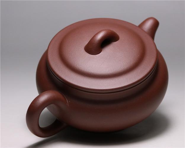 陶砂居 宜兴紫砂壶 顾新君(新军)四号井老紫泥福运壶180cc