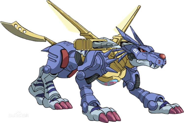 金属加鲁鲁兽(钢铁加鲁鲁兽) メタルガルルモン metal