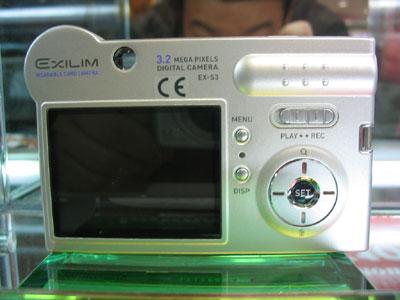 卡西欧轻薄exilim系列新贵s3少量到货