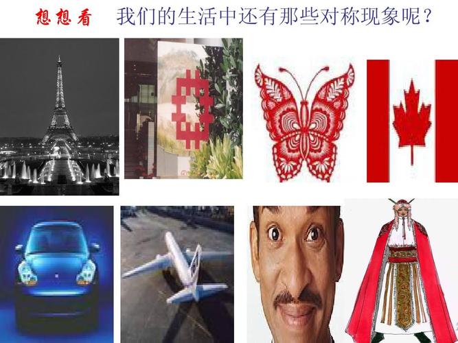 1 轴对称现象》课件 想想看 我们的生活中还有那些对称现象呢?