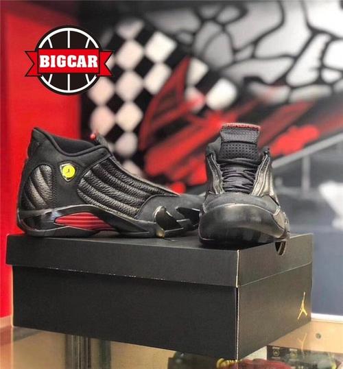 [bigcar球鞋] 003 487471 最后一投 黑红 aj14 shot last 14 jordan
