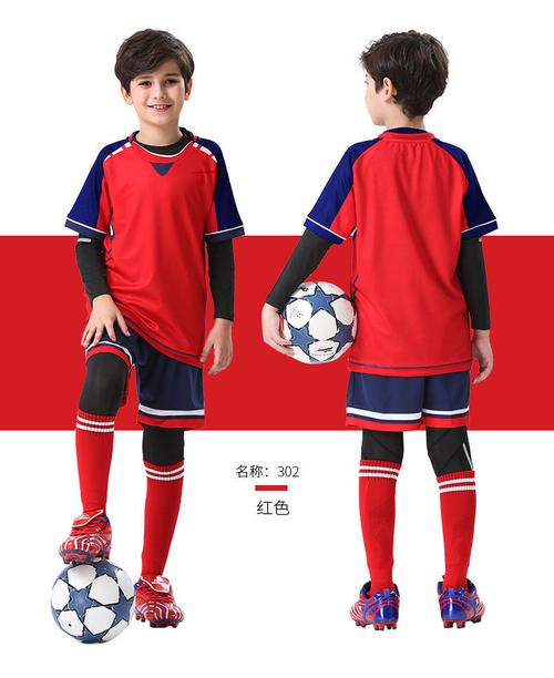 儿童足球服套装运动小学生衣训练服男童女童定制印字队服球衣儿童四