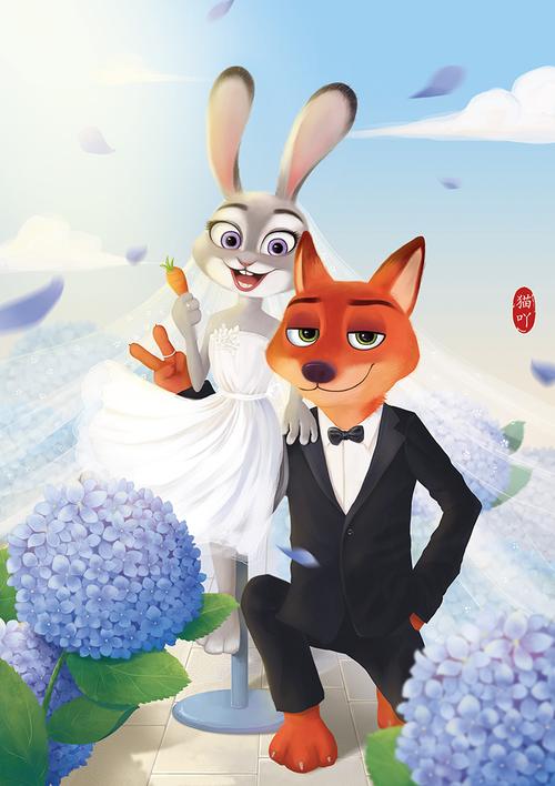 尼克朱迪我们结婚吧