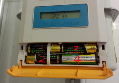 天然气燃气表怎么换电池的?