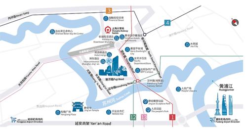 静安苏河湾6760万方综合体苏州河畔高品质滨水住宅层高33米全屋高端