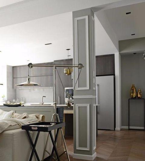 客厅中间有柱子怎么装修好看 客厅中间有柱子装修效果