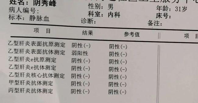 乙肝两对半化验结果解读和疫苗接种建议