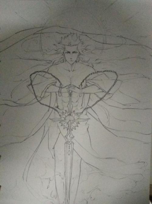 阿波罗的简笔画怎么画