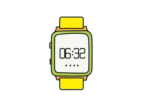 电子手表简笔画