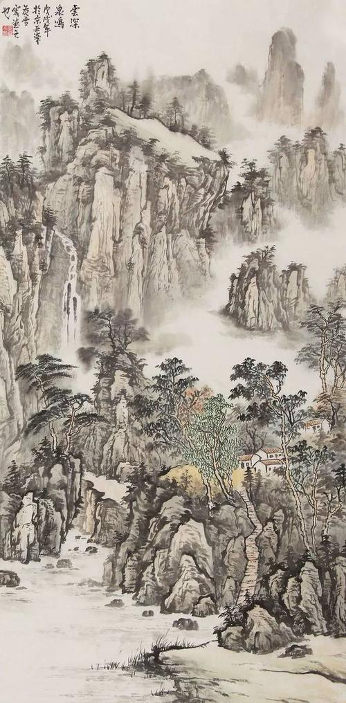 博宝·典藏 | 俊逸仙妙 / 黄雪宏国画山水作品赏析