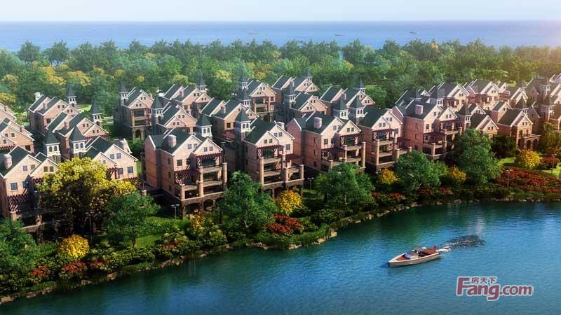 滨湖壹号别墅推建面约460650平双拼联排