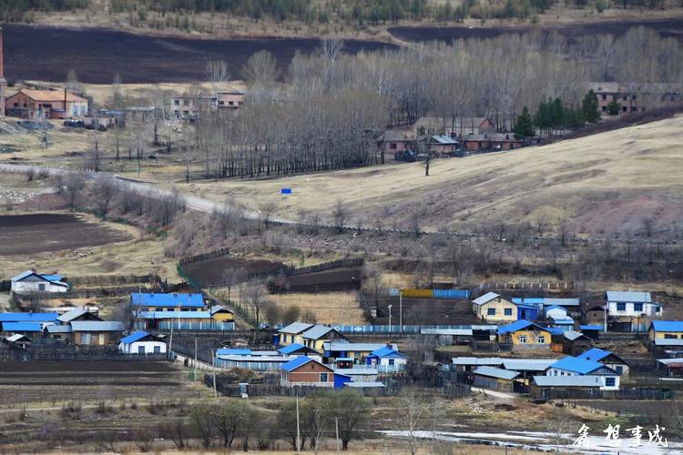博克图小镇~她在花丛中