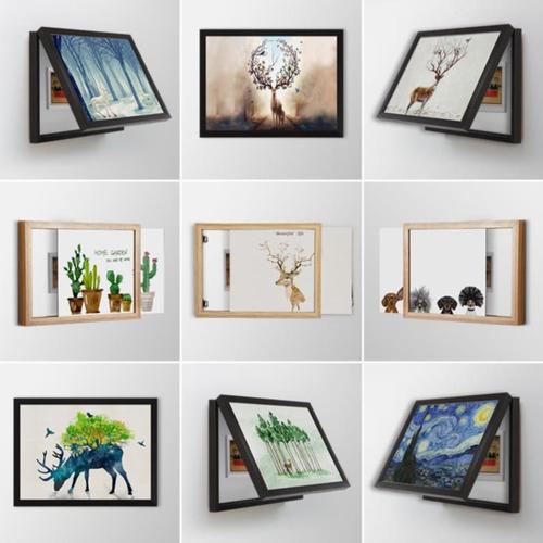 电表箱装饰画小尺寸小号家用悬挂式墙壁挂空开箱装饰品墙饰配电盘