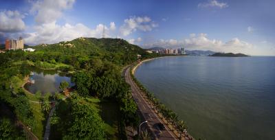 珠海市-情侣路特色滨海湾区