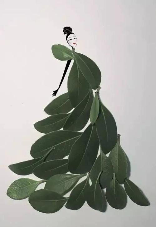 写美篇4,要求孩子和家长一起完成树叶贴画作品