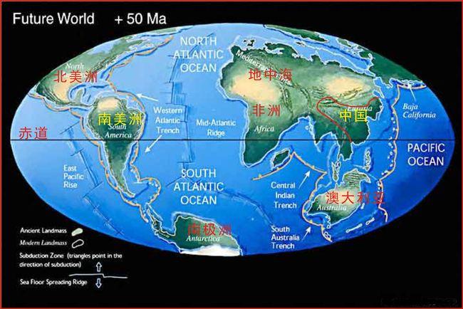 继续向北漂移了近30度,刚果,苏丹,肯尼亚等赤道国家将称为亚热带国家