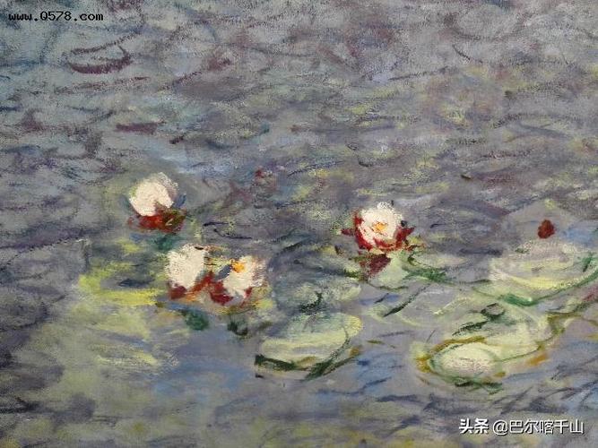 莫奈花园里的睡莲