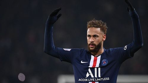 gif:队友犯规在先,内马尔的进球被判无效