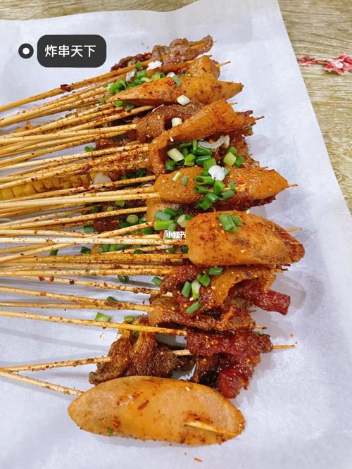 油炸串串yyds哈哈哈哈哈_钵钵鸡_油炸串串_五花肉_美食_调料_李老三