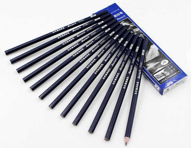 马利绘画铅笔 8h-8b(不含f)  ▼国外铅笔品牌