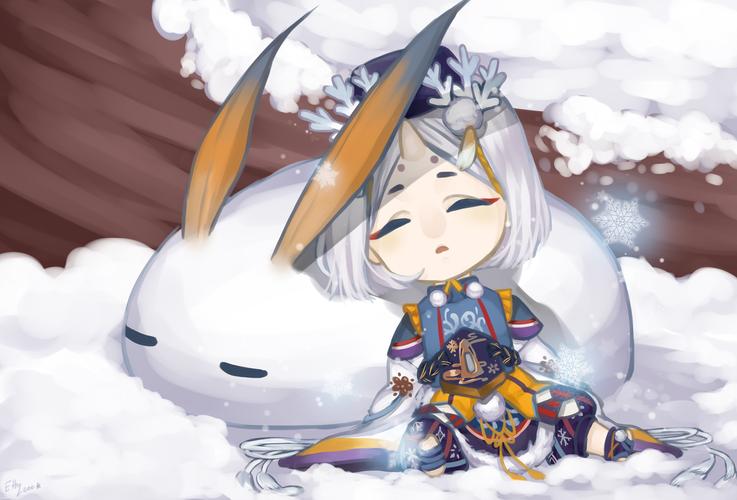 p站美图画师分享阴阳师雪童子第二十三期推荐