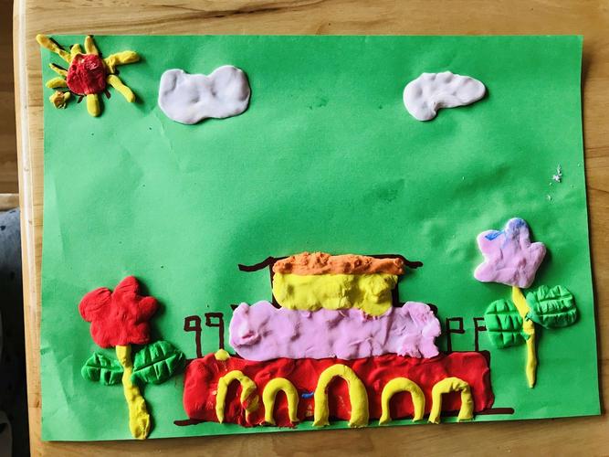 亲子彩泥乐 喜迎国庆节